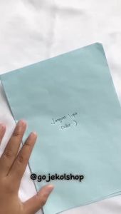 Pena Cetekan Lucu / Pulpen Gel Tinta Hitam 0.55mm Warna Warni