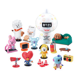 Đồ Chơi BT21 Đồ Trang Trí Đồ Chơi Búp Bê Đồ Trang Trí Nhà Đồ Chơi Thời Trang Đồ Chơi Màu Trắng Đồ Chơi Nhựa Kidsland BT21