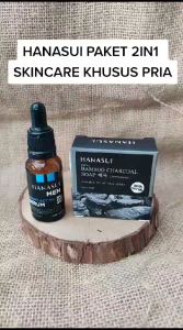 2in1 Paket Hanasui For Men - Paket Perawatan Kulit Wajah Pria