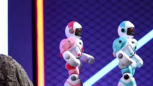 Christmas gifts robot intelligent programming English robot remote touch gesture induction dance dancing kids toy