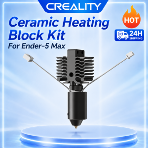 Creality | Creality Ender-5 Max Ceramic Heating Block Kit Quick-swap Nozzle 0.4mm 300°C High Temperature High Flow Printing