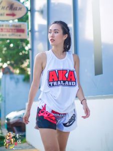 Thailand Phuket Aka Thai Boxing House Quick Drying Fabric Mesh Breathable Sports Men and Women Fight Sanda Fighting Vest