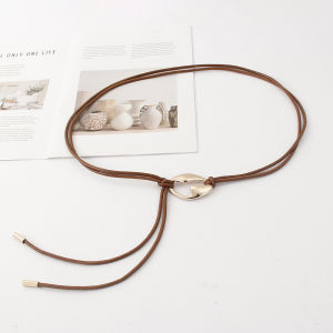 JIFANPAUL | Stylish Accessory for Dress Premium Black New Slim Belt