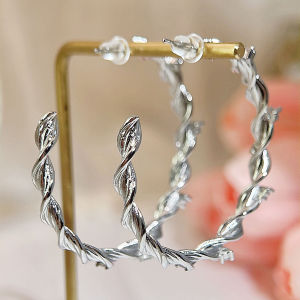 Sequito Hàng Mới Về Thanh Lịch trang sức nữ Màu Vàng màu vàng Trắng Aaa đá Cubic Zirconia Chất Lượng Cao vòng tròn Lớn Bông Tai Cho Bữa Tiệc Bên trang trí tai Se878