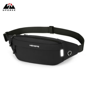 UPGREE Sports Bag Waist Bag Chest Bag Crossbody Chest Bag  Multi-Functional Fitness Bag Small Waist Pouch Waterproof Wear-Resistant Waist Bag with Adjustable Strap for Workout Running