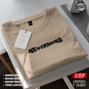 Get 1 PCS ( Promo COD ) Kaos Distro NVR logo hitam Motif Lengan Pendek Terbaru Atasan Casual Terlaris Bahan Cotton Combed 30s Atasan Casual Pria Wanita