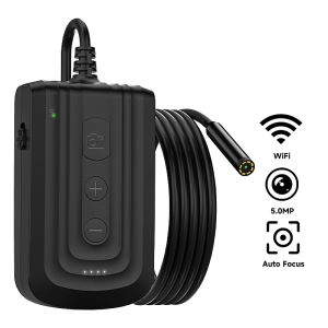 Camera Nội Soi WiFi 8mm Tự Động Lấy Nét HD 1920P IP67 Chống Nước Cho Kết Nối Nội Soi Đường Ống Thoát Nước iOS/Android