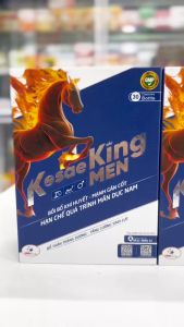 KoseaKing Men Hộp hỗ trợ sức khoẻ nam bổ thận tráng dương Hộp 30 viên