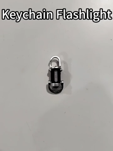 Keychain Flashlight waterproof COB LED Super Bright Mini Flashlight USB Rechargeable