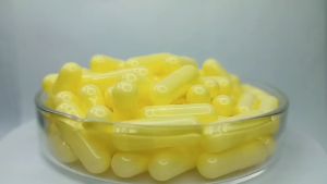 1000pcs Size 0 Light Yellow OSPA High Quality Empty Gelatin Capsule