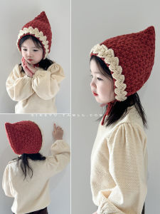 Baby Hat Fall and Winter New Arrival Girl Handmade Earmuffs Hat Boy Knitted Hat Kids Wizards Hat Baby Woolen Cap