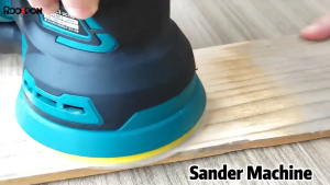 125mm Cordless Random Orbital Electric Sander Wood Grinder Car Polisher Metal Polishing Sanding Machine
