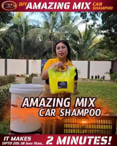 WiiZE CAR PREMIUM CAR SHAMPOO – Matinding Foam Deep Clean & Shine | Panglinis ng Sasakyan | Safe for Paint & Wax Protection