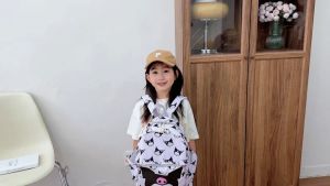 ALENA Girls Backpack Girls Schoolbag New Kitty Cat Backpack Super Cute Kulomi Schoolbag First To Fifth Grade Kindergarten Baby Backpack Going Out