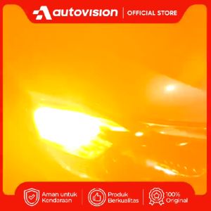 LAMPU SEIN MOBIL AUTOVISION CENTO T20 S25 BAU15S LED 150 MATA SMD NO HYPERFLASH 12 VOLT KUNING ANTI EROR EXTREME BRIGHT