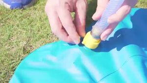 Age 3 ~7 years old Inflatable Splash Pad Water Play 100cm Mat with Sprinklers Toddler Water Toy