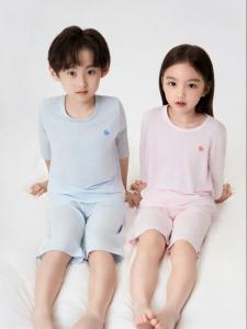 batubatu | 7/8 Sleeve Breathable Modal Boys and Girls Pajamas