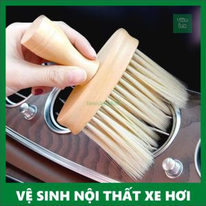 Chổi cọ vệ sinh quét bụi bàn phím nội thất xe hơi làm sạch tiện lợi cho các thiết bị điện tử sợi nhựa PP mềm dày