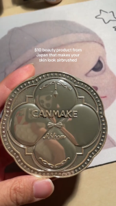 CANMAKE Japan Marshmallow Finish Pressed Powder Mini - Long-Lasting Radiance Enhancer