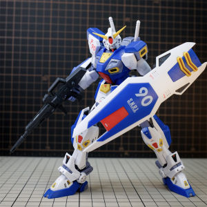 New 012F90 Gundam Ko Domestic Assembly Robot Model MG1/100 with Water Stand Base Kit for Hobbyists And Collectors