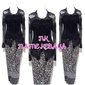 atasan kebaya pesta kebaya hitam modern