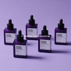 SOME BY MI Retinol Intense Set | Reactivating Serum 30ml + Triple Action Eye Cream 30ml Anti‑Aging Reduce Fine Lines For Beginner