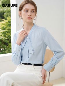 isabufei | Áo Sơ Mi Dài Tay Elegent Romatic