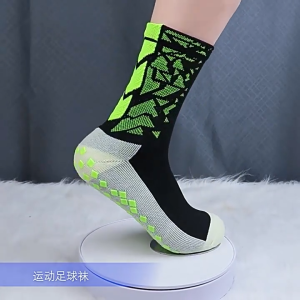 STAR FRUIT ถุงเท้าฟุตบอลกันลื่นหนาแบบมืออาชีพถุงเท้าหลอดถุงเท้าฟุตบอลกันลื่นถุงเท้าข้อยาวทนต่อการสึกหรอ