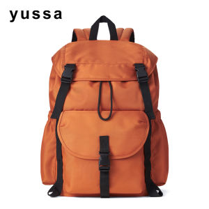 Yussa 2025 New Outdoor Womens Large Capacity Computer Backpack Casual Travel Bag College Student Bookbag Soft Shoulder Strap