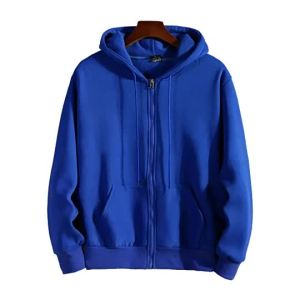 ＜109＞  In Ấn LOGO2025 Áo Hoodie Có Khóa Kéo Mùa Xuân Và Mùa Đông Áo Hoodie Màu Xám Liền Mũ Mặc Ngoài Lót Nhung Rộng Rãi Cho Nam Và Nữ Cặp Đôi