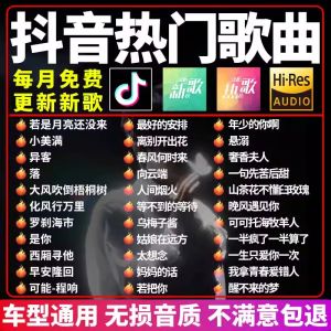 Car USB Flash Drive Song 2024 New Arrival Hot Song Burmester WAV Lossless Sound Quality Car Original Singing Music USB Flash Drive