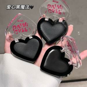 Cappuvini Black Magic Temperature Changing Blush Matte Cheek Tint Lip Cheek Dual Use Highlighter Long Lasting Makeup Tool