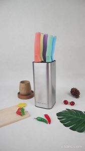 Preston Knife Pisau Multifungsi + Holder Premium Stainless Steel Anti Karat FOOD GRADE