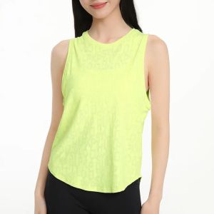 New Womens Sleeveless Yoga Top Thin Sportswear Tank Top Quick Dry Loose Fit Summer Fitness Pilates Running Dance Clothing