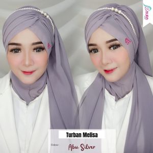 (New) Pashmina Instan "TURBAN MELISA" By Zaura