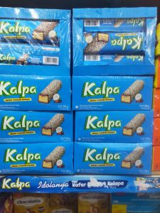 Kalpa Wafer Coklat Kelapa 1 Box