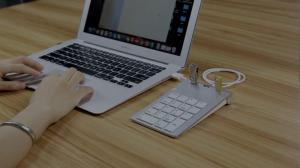 Portable Mini Tablet Keypad Usb2.0 Numeric Keyboard Data Entry Number Pad Financial Accounting Cash Register Computer Keypad