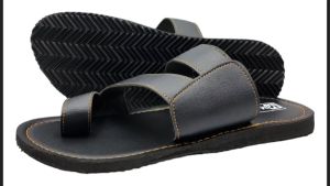 Marikina Men's AN-13: Heavy-Quality Double-Stitched Non-Slip Leatherette Casual Slippers