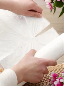 Waterproof Oil-resistant Thickened Plastic Tablecloth Disposable round Rectangle Banquet Restaurant Dining Table Cloth