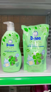 [HCM][Mẫu mới] Nước rửa bình sữa Dnee Organic túi 600ml
