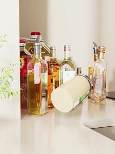 Rotatable Double Layer Condiment Organizer