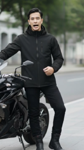 Valir Fline - Jaket Pria Keren | Jaket Motor Pria Parasut Anti Air Waterproof