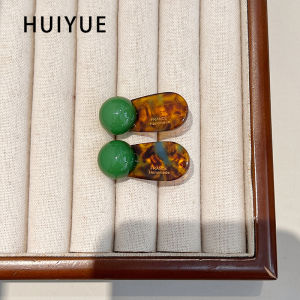 Korean Style Acrylic Hair Clips Womens Mini Side Ball Edge Hairpins Forehead Decorations Hair Accessories Fashionable Hairgrips