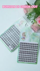 Bulu Mata Palsu Ekstensi Douyin Look Fake Eyelash Extension Lentik Dan Natural Look