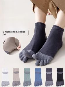 MiiOW | Tất cotton mỏng năm ngón chống mùi kháng khuẩn thấm hút mồ hôi cho nam mùa xuân hè tất tay không xương