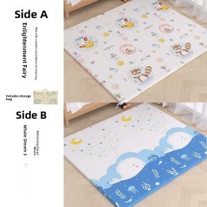 Thickened Foldable Foam Crawler Mat for Babies Non-Slip Living Room Infant Toddler Nursery Play Mat Comfortable Soft Floor Mat