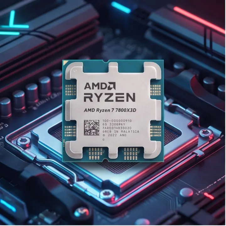 AMD | Ryzen 7 7800X3D AMD Desktop CPU 8C16T Zen4 5NM, 4.2/5.0GHz, 96MB Large L3 Cache