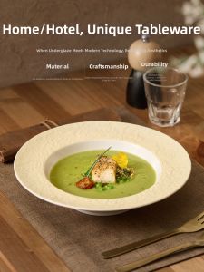 YOGEHOME | Pasta Serving Ceramic Plate