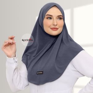 Kulsoem - Hijab Instan Non Pet size M - Jersey Super Premium