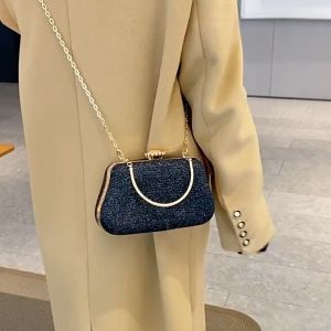 Clutch nữ có quai xách túi dự tiệc lấp lánh có dây đeo LILA CKO20